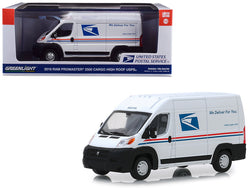 2018 RAM ProMaster 2500 Cargo High Roof Van "United States Postal Service" (USPS) White 1/43 Diecast Model by Greenlight