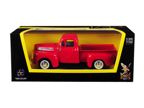 1948 Ford F-1 Pickup Truck Red 1/43 Diecast Model by Road Signature