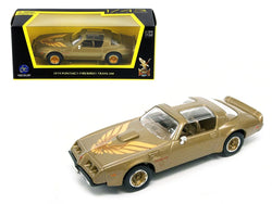1979 Pontiac Firebird T/A Trans Am Gold 1/43 Diecast Model Car by Road Signature