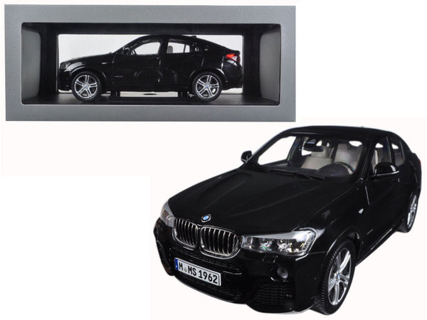 BMW X4 F26 Sapphire Black 1/18 Diecast Model Car by Paragon