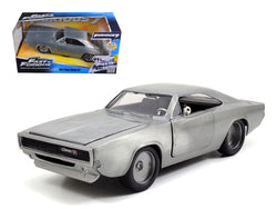 Dom's 1970 Dodge Charger R/T Bare Metal "Fast & Furious 7" Movie 1/24 Diecast Model Car by Jada