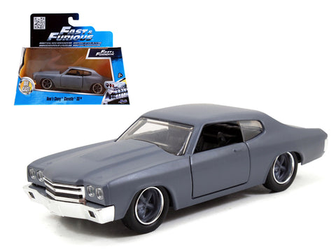 Dom's Chevrolet Chevelle SS Primer Grey "Fast & Furious" Movie 1/32 Diecast Model Car by Jada