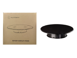 Rotary Turntable Display Stand 10" Black For Diecast Models by AUTOart