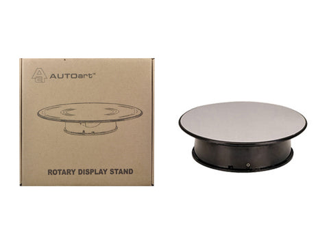 Rotary Turntable Display Stand 8" with Mirror Surface for Diecast Models by AUTOart