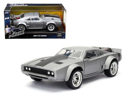Dom's Ice Dodge Charger "Fast & Furious" F8 Movie 1/24 Diecast Model Car by Jada