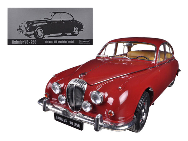 1967 Daimler V8-250 Regency Maroon Limited to 3,000 pieces 1/18 Diecast Model Car by Paragon
