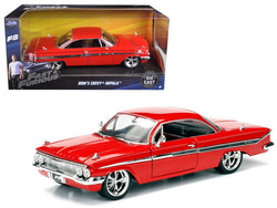 Dom's Chevrolet Impala Red Fast & Furious F8 "The Fate of the Furious" Movie 1/24 Diecast Model Car by Jada