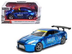 2009 Nissan GT-R (R35) Ben Sopra Blue JDM Tuners 1/24 Diecast Model Car  by Jada