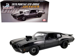 1970 Pontiac GTO Judge "Justified" Black "Drag Outlaws" Series Limited Edition to 564 pieces Worldwide 1/18 Diecast Model Car by ACME