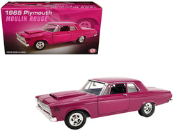 1965 Plymouth Belvedere Moulin Rouge Violet Limited Edition to 264 pieces Worldwide 1/18 Diecast Model Car by ACME