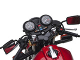 Honda CB750F Motorcycle Red with Helmet "Baribari Legend" (1986) OVA 1/12 Model by AUTOart
