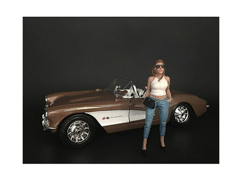 "Ladies Night" Sara Figure for 1/18 Scale Diecast Models by American Diorama