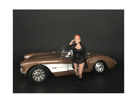 "Ladies Night" Gianna Figure for 1/24 Scale Diecast Models by American Diorama