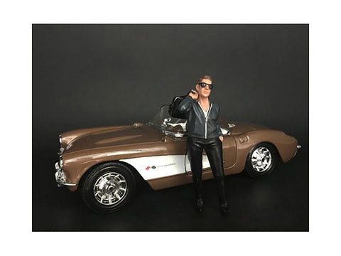 "Ladies Night" Tom the Bartender Figure for 1/24 Scale Diecast Models by American Diorama