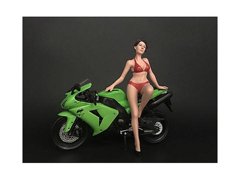 "Hot Bike Model" Elizabeth Figure for 1/12 Scale Motorcycle Models by American Diorama