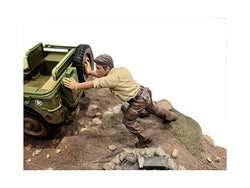 "4X4 Mechanic" Accessory Figure #5 for 1/18 Scale Models by American Diorama
