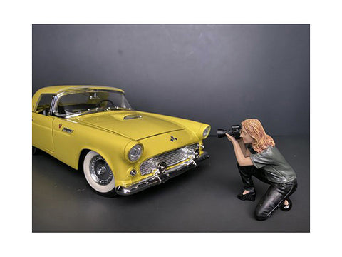 Weekend Car Show Figure #3 for 1/18 Scale Models by American Diorama