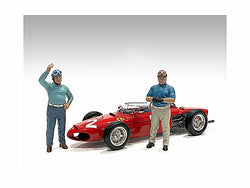 "Racing Legends" 50's Accessory Figures (2 Piece Set) for 1/18 Scale Models by American Diorama