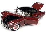 1950 Oldsmobile Rocket 88 Chariot Red with Black Top and Red and White Interior "American Muscle" Series 1/18 Diecast Model Car by Autoworld