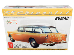 1955 Chevrolet Nomad Wagon 2 in 1 Plastic Model Kit (Skill Level 3) 1/16 Scale Model by AMT