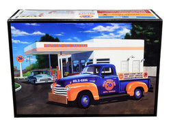 1950 Chevrolet 3100 Pickup Truck "Union 76" 2 in 1 Plastic Model Kit (Skill Level 2) 1/25 Scale Model by AMT