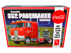 Peterbilt 352 Pacemaker Cabover Truck "Coca-Cola" Plastic Model Kit (Skill Level 3) 1/25 Scale Model by AMT