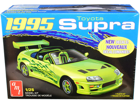 1995 Toyota Supra Convertible Plastic Model Kit (Skill Level 2) 1/25 Scale Model by AMT