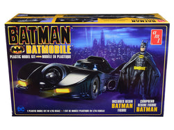 Batmobile with Resin Batman Figure "Batman" (1989) Plasstic Model Kit (Skill Level 2) 1/25 Scale Model by AMT