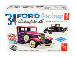 1934 Ford Pickup Truck 3 in 1 Plastic Model Kit "Trophy Series" (Skill Level 2) 1/25 Scale Model by AMT