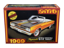 1969 Plymouth GTX Convertible Plastic Model Kit (Skill Level 2) 1/25 Scale Model by AMT