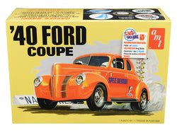 1940 Ford Coupe 3 in 1 Plastic Model Kit (Skill Level 2) 1/25 Scale Model by AMT