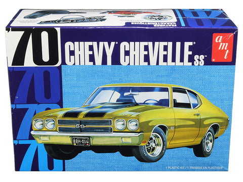 1970 Chevrolet Chevelle SS Plastic Model Kit (Skill Level 2) 1/25 Scale Model by AMT