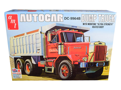 Autocar DC-9964B Dump Truck Plastic Model Kit  (Skill Level 3) 1/25 Scale Model by AMT
