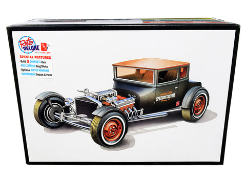 1925 Ford Model T "Chopped" (2 Piece Set) Plastic Model Kit 1/25 Scale Model by AMT
