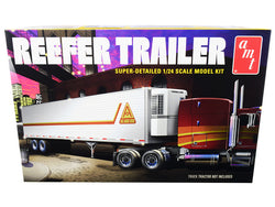 Reefer Trailer Plastic Model Kit (Skill Level 3) 1/24 Scale Model by AMT