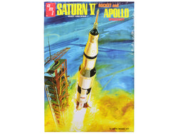 Saturn V Rocket and Apollo Spacecraft Plastic Model Kit (Skill Level 2) 1/200 Scale Model by AMT