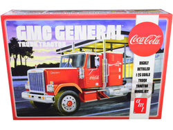 GMC General Truck Tractor "Coca-Cola" Plastic Model Kit (Skill Level 3) 1/25 Scale Model by AMT