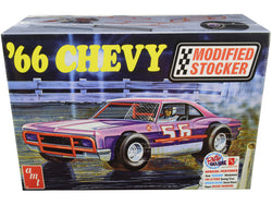 1966 Chevrolet Impala Modified Stocker Plastic Model Kit (Skill Level 2) 1/25 Scale Model by AMT