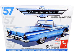 1957 Ford Thunderbird Convertible 2-in-1 Plastic Model Kit (Skill Level 3) 1/16 Scale Model by AMT