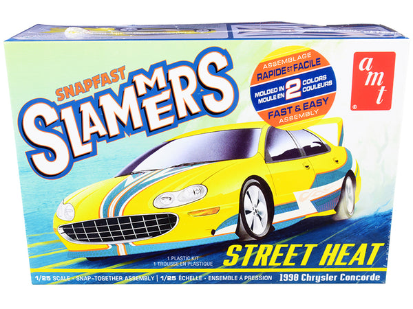 1998 Chrysler Concorde Street Heat "Slammers" Snap Plastic Model Kit (Skill Level 1) 1/25 Scale Model by AMT"