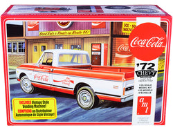 1972 Chevrolet Fleetside Pickup Truck with Vending Machine "Coca-Cola" Plastic Model Kit (Skill Level 3) 1/25 Scale Model by AMT