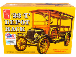 1923 Ford T Depot Hack 2-in-1 Plastic Model Kit (Skill Level 2) 1/25 Scale Model by AMT