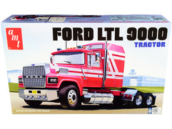 Ford LTL 9000 Semi Tractor Plastic Model Kit (Skill Level 3) 1/24 Scale Model by AMT