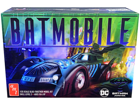 Batmobile "Batman Forever" (1995) Movie Plastic Model Kit (Skill Level 2) 1/25 Scale Model by AMT