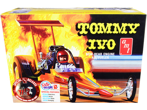 Tommy Ivo Rear Engine Dragster Plastic Model Kit (Skill Level 2) 1/25 Scale Model by AMT