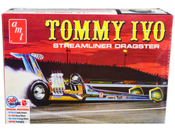 Tommy Ivo Streamliner Dragster Plastic Model Kit (Skill Level 2) 1/25 Scale Model by AMT