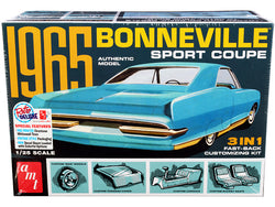 1965 Pontiac Bonneville Sport Coupe 3-in-1 Plastic Model Kit (Skill Level 2) 1/25 Scale Model by AMT