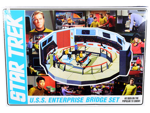 U.S.S. Enterprise Command Bridge Set "Star Trek" (1966-1969) TV Show Plastic Model Kit (Skill Level 2) 1/32 Scale Model by AMT