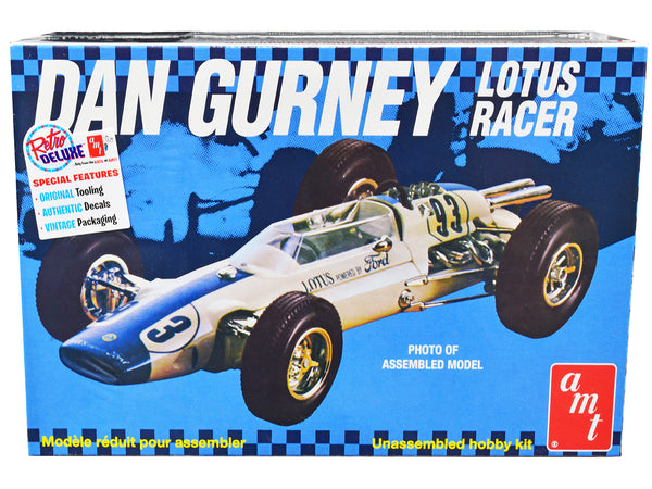 Dan Gurney Lotus Racer plastic Model Kit (Skill Level 2) 1/25 Scale Model by AMT