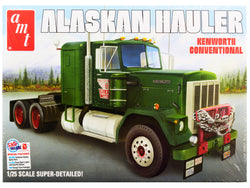 Kenworth Conventional Tractor "Alaskan Hauler" Plastic Model Kit (Skill Level 3) 1/25 Scale Model by AMT